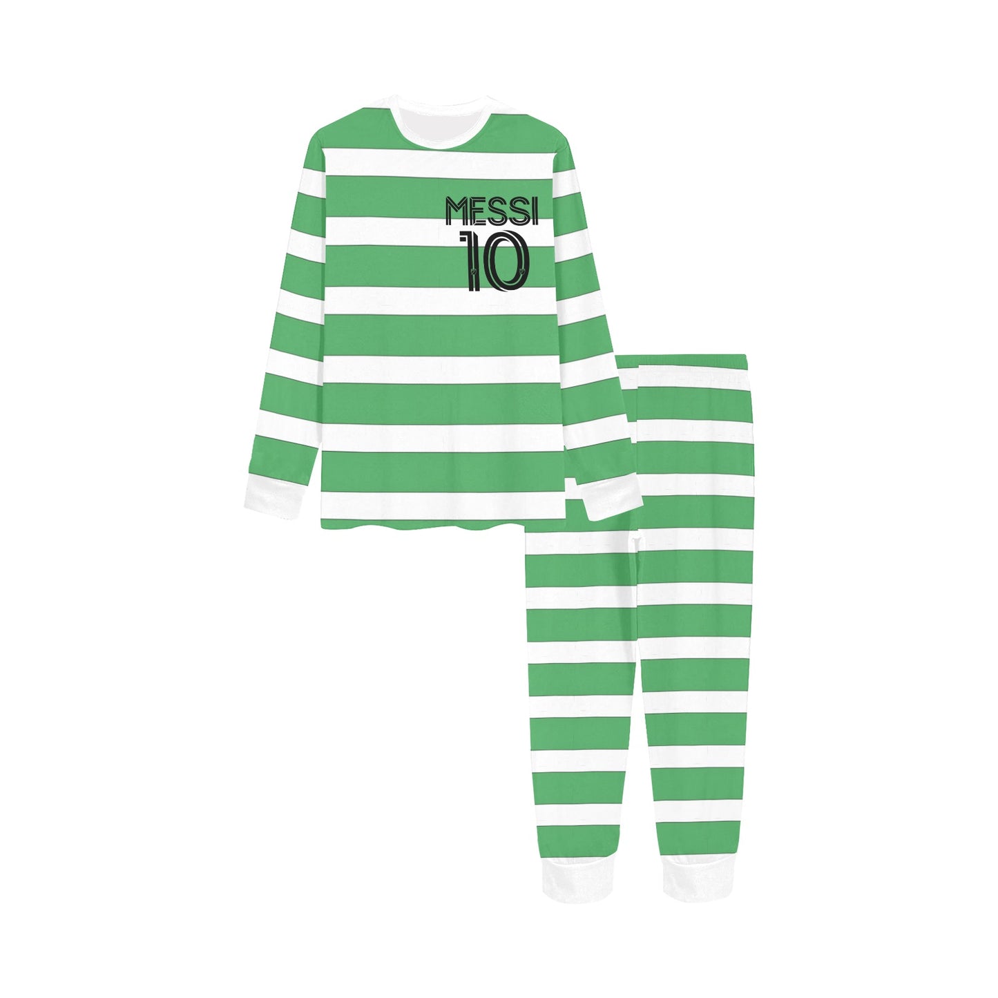 Messi Holiday Soccer Pajamas • Matching Soccer Christmas pjs  • Soccer stocking stuffer • Soccer Christmas gift for kids
