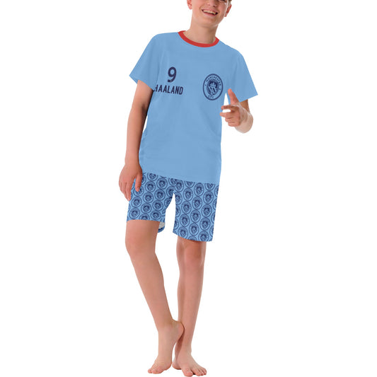 Man City Haaland • Soccer Shorts Pajamas • Soccer Birthday Gift