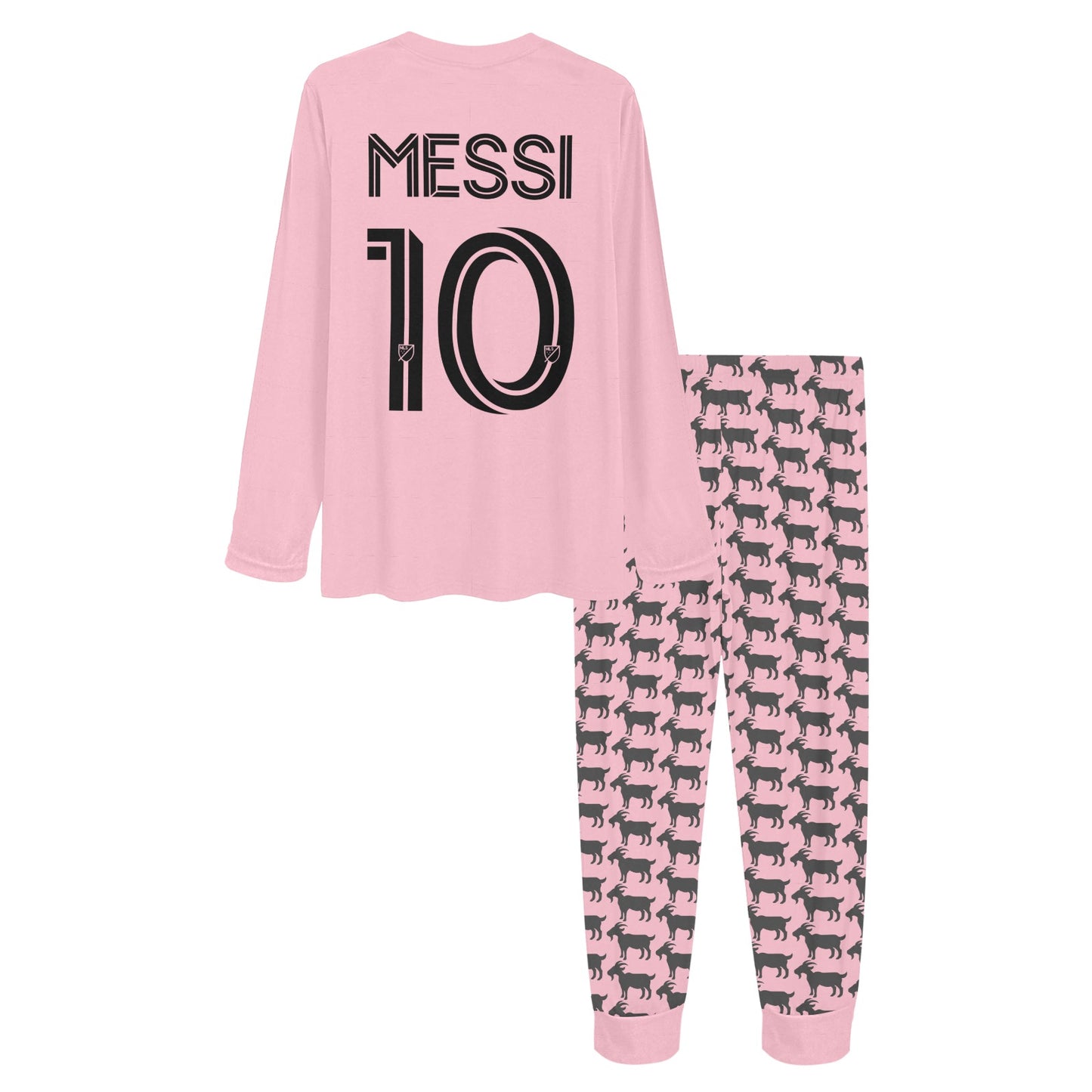 Women's Messi Pajamas  • Leo Messi 10 • Miami Soccer • Soccer Birthday Gift • Messi Christmas Gift for Her