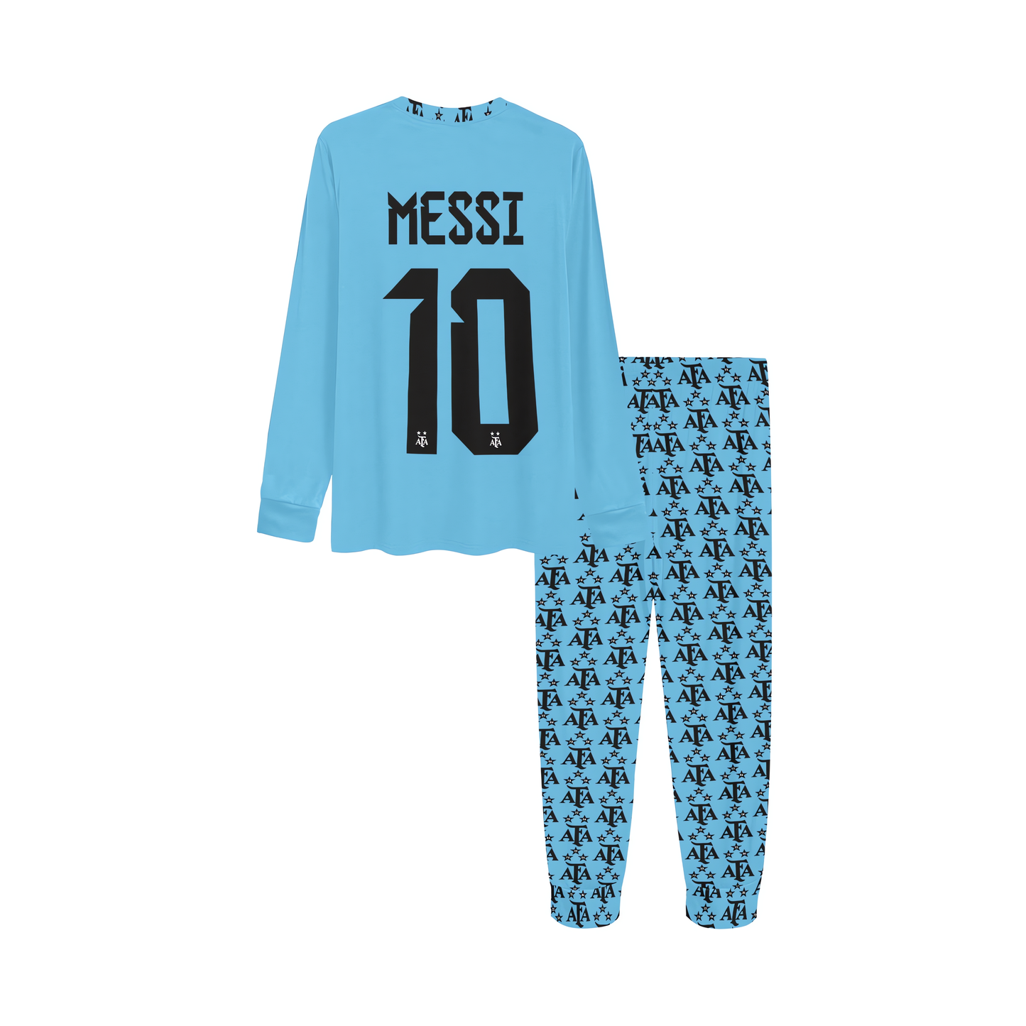 Messi Argentina Soccer Uniform Champions Three Stars Purple for Kid's –  Soccer Crack