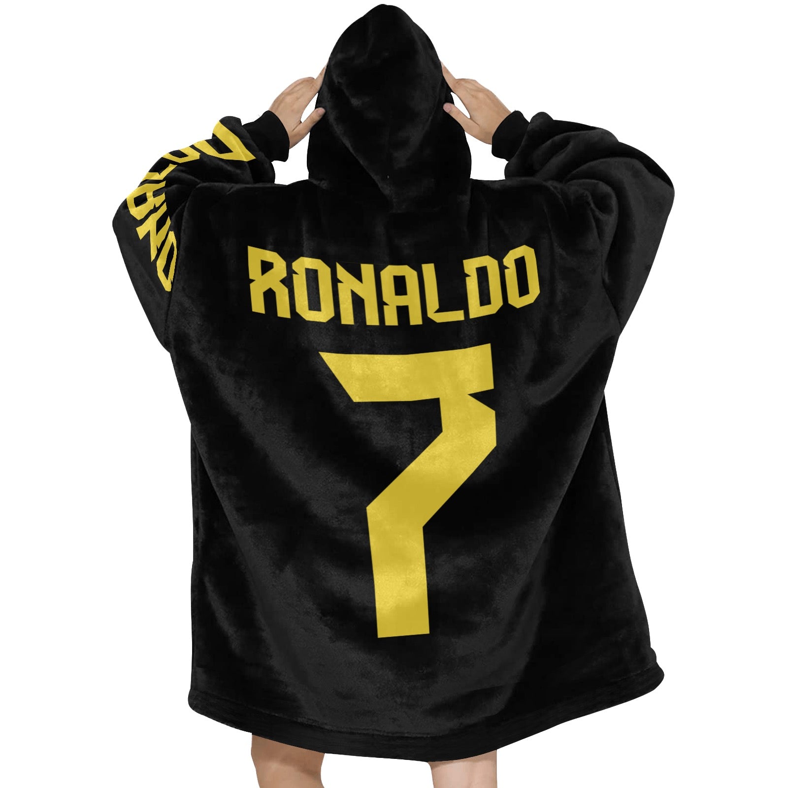 CR7 • Cristiano Ronaldo • Portugal World Cup • Hooded Blanket for Kids –  Cracked Pajamas