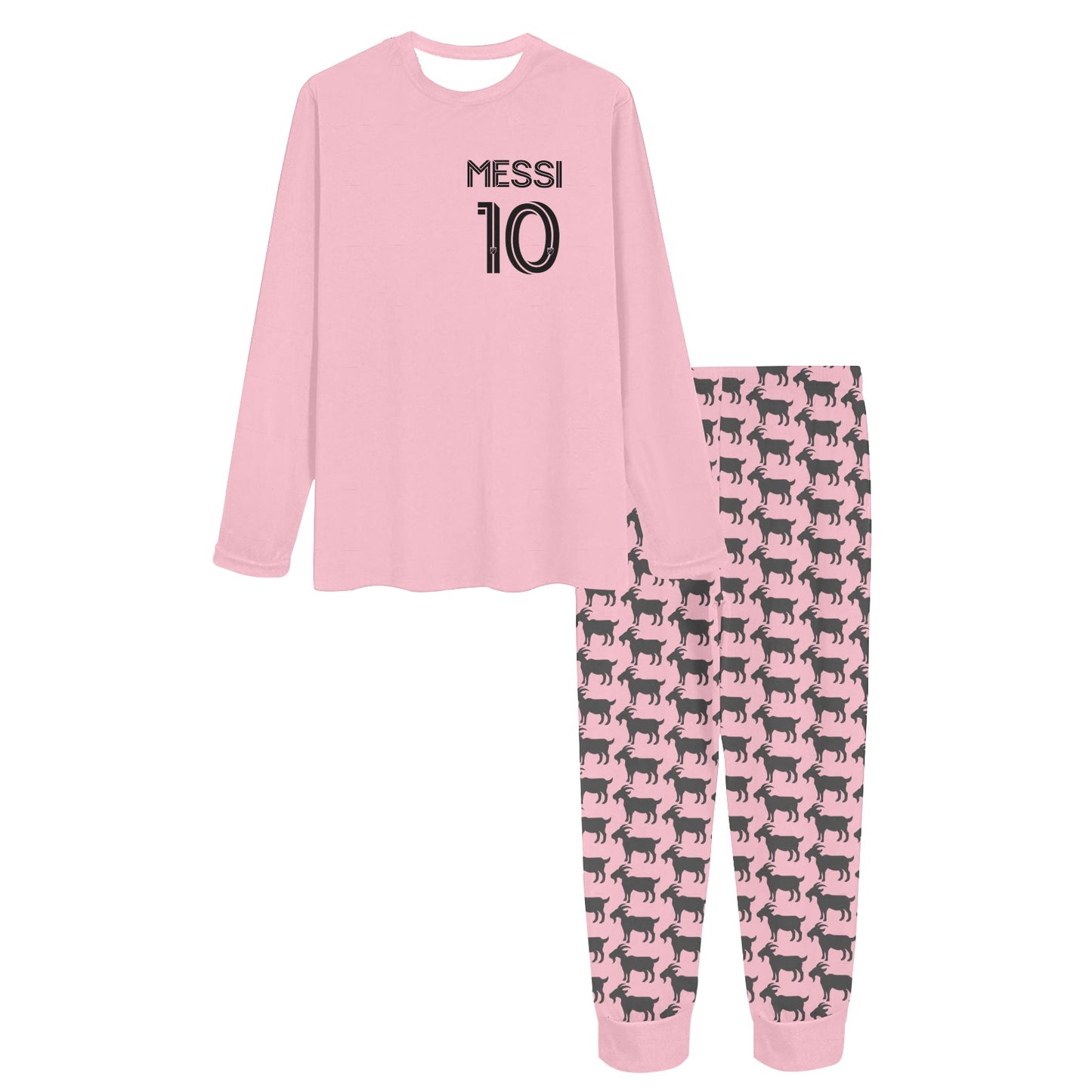 Women's Messi Pajamas  • Leo Messi 10 • Miami Soccer • Soccer Birthday Gift • Messi Christmas Gift for Her