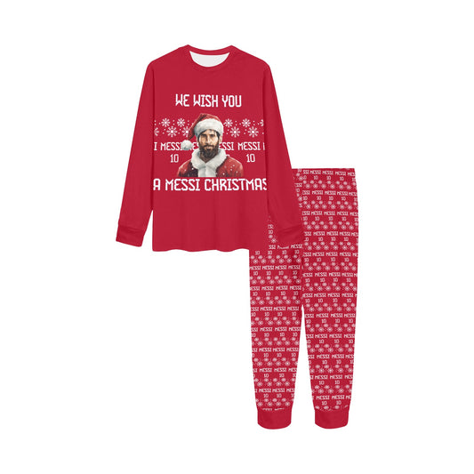 🎅Messi Christmas Kids Pajamas 🎅 Matching Family Pajamas 🎅Soccer Christmas gift for kids