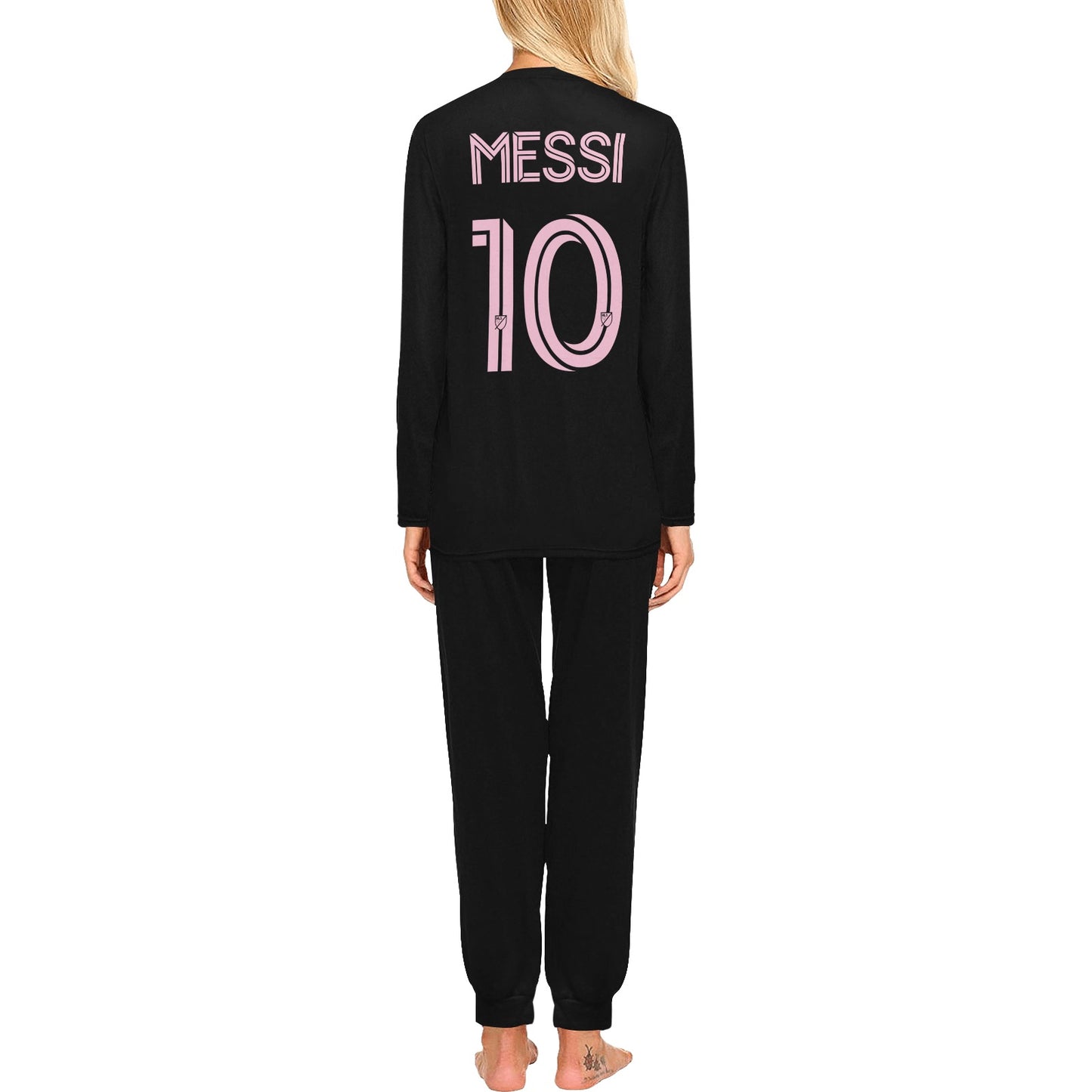 Women's Messi Pajamas  • Leo Messi 10 • Miami Soccer • Soccer Birthday Gift • Messi Christmas Gift for Her