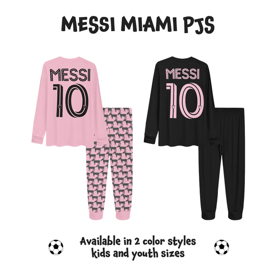 lionel messi soccer pajamas