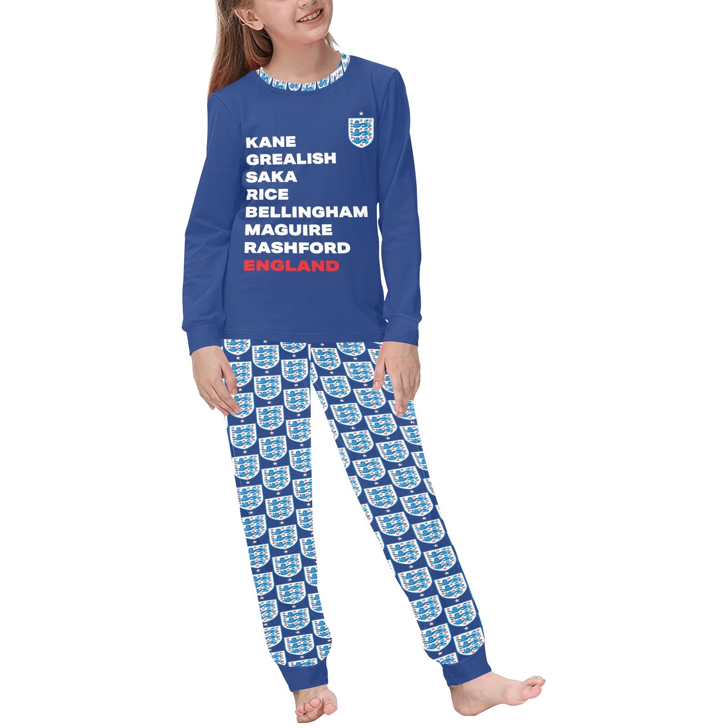England Football Player • Soccer Pajamas • FIFA World Cup • Soccer Gift • Kane • Saka • Grealish •Soccer Team Gift • Soccer Birthday