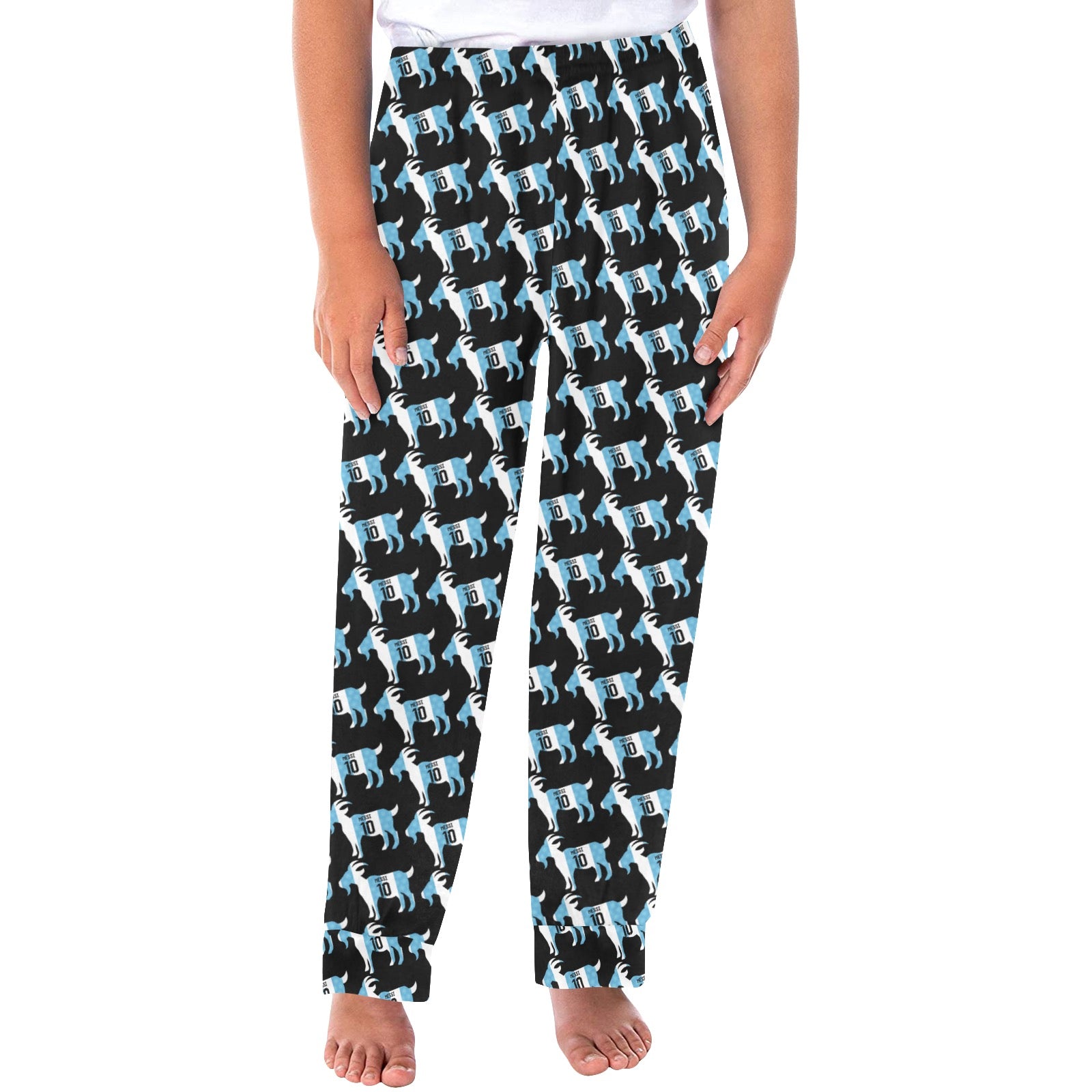 GOAT Lionel Messi Soccer Pajama Pants Trouser Pajamas Pants