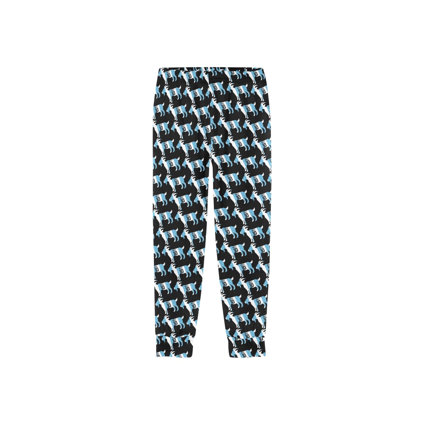 GOAT Lionel Messi •  Soccer Pajama Pants • Trouser Pajamas Pants for Kids • Birthday Gift