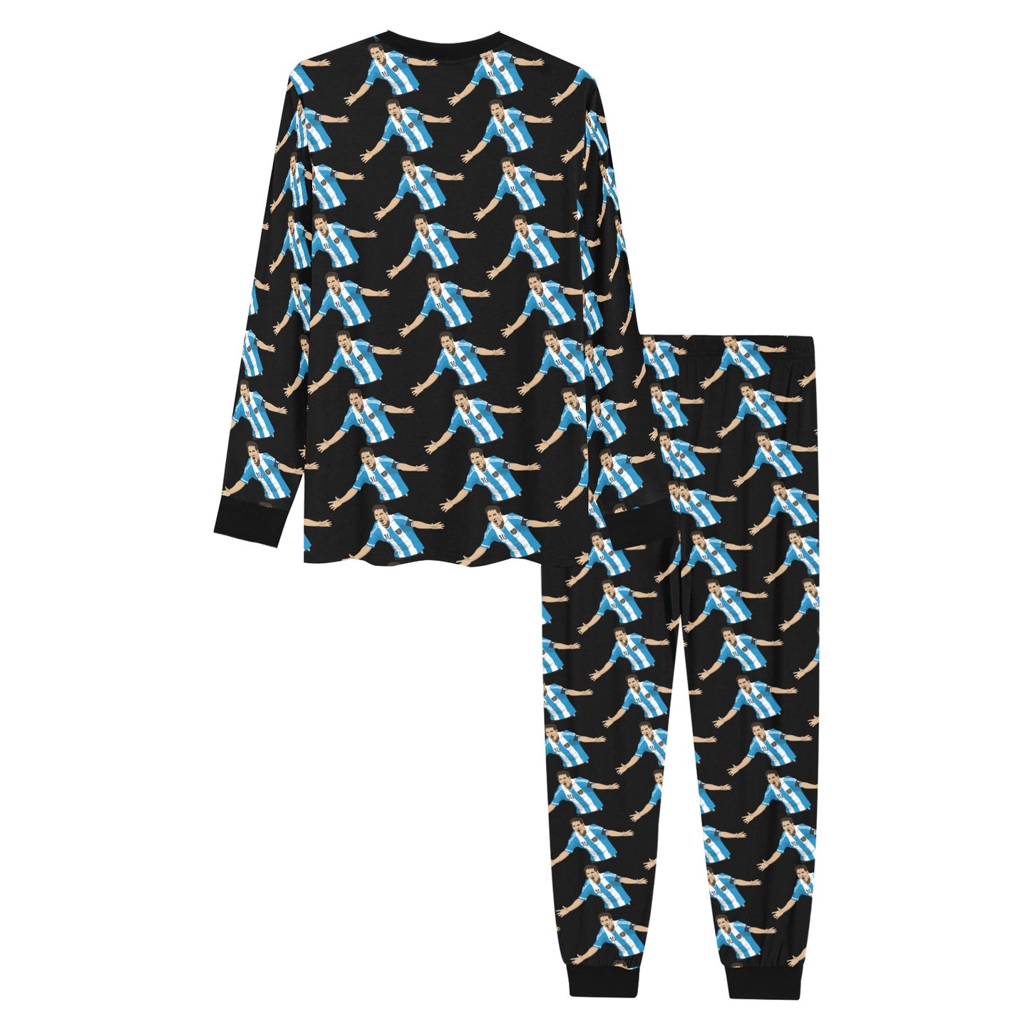 Mens Lionel Messi Celebration • Mens Messi Pajamas • FIFA World Cup • Argentina World Cup 10 • Messi Christmas Gfift