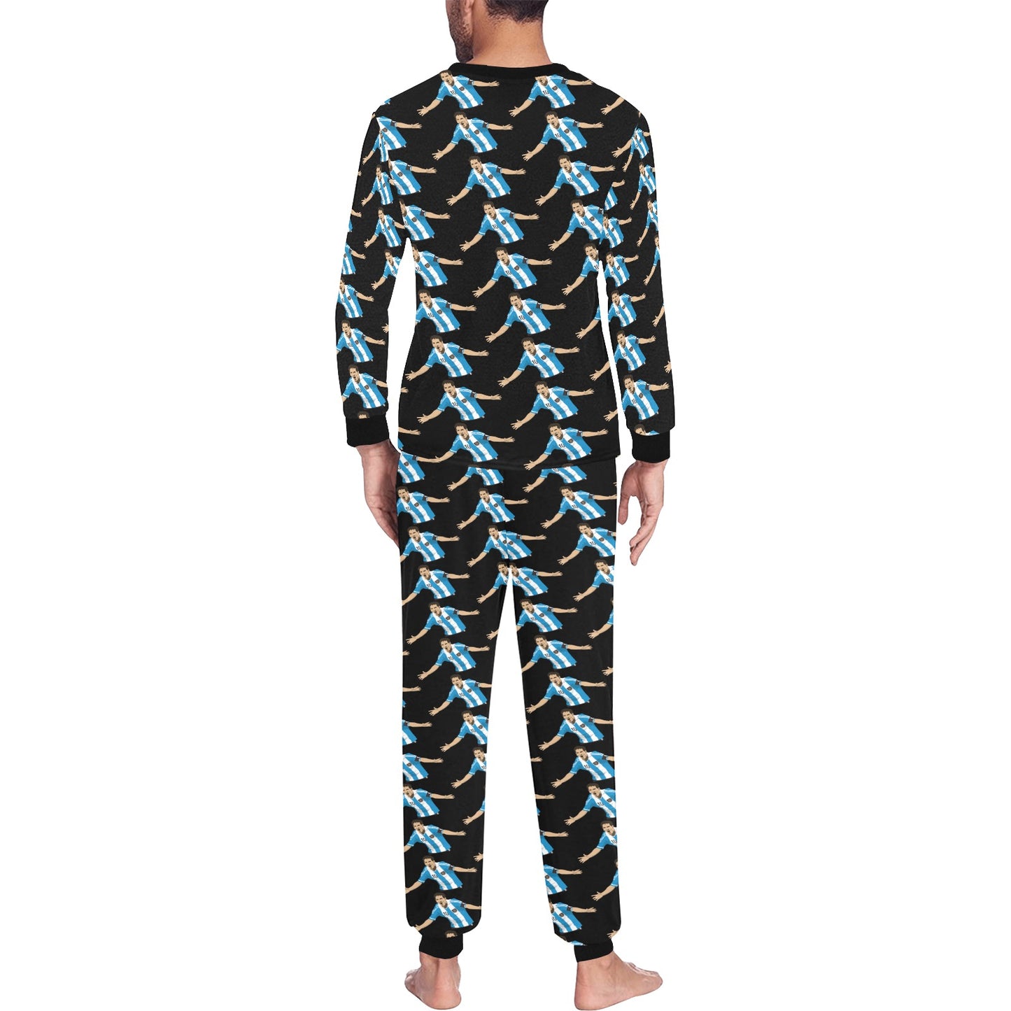 Mens Lionel Messi Celebration • Mens Messi Pajamas • FIFA World Cup • Argentina World Cup 10 • Messi Christmas Gfift