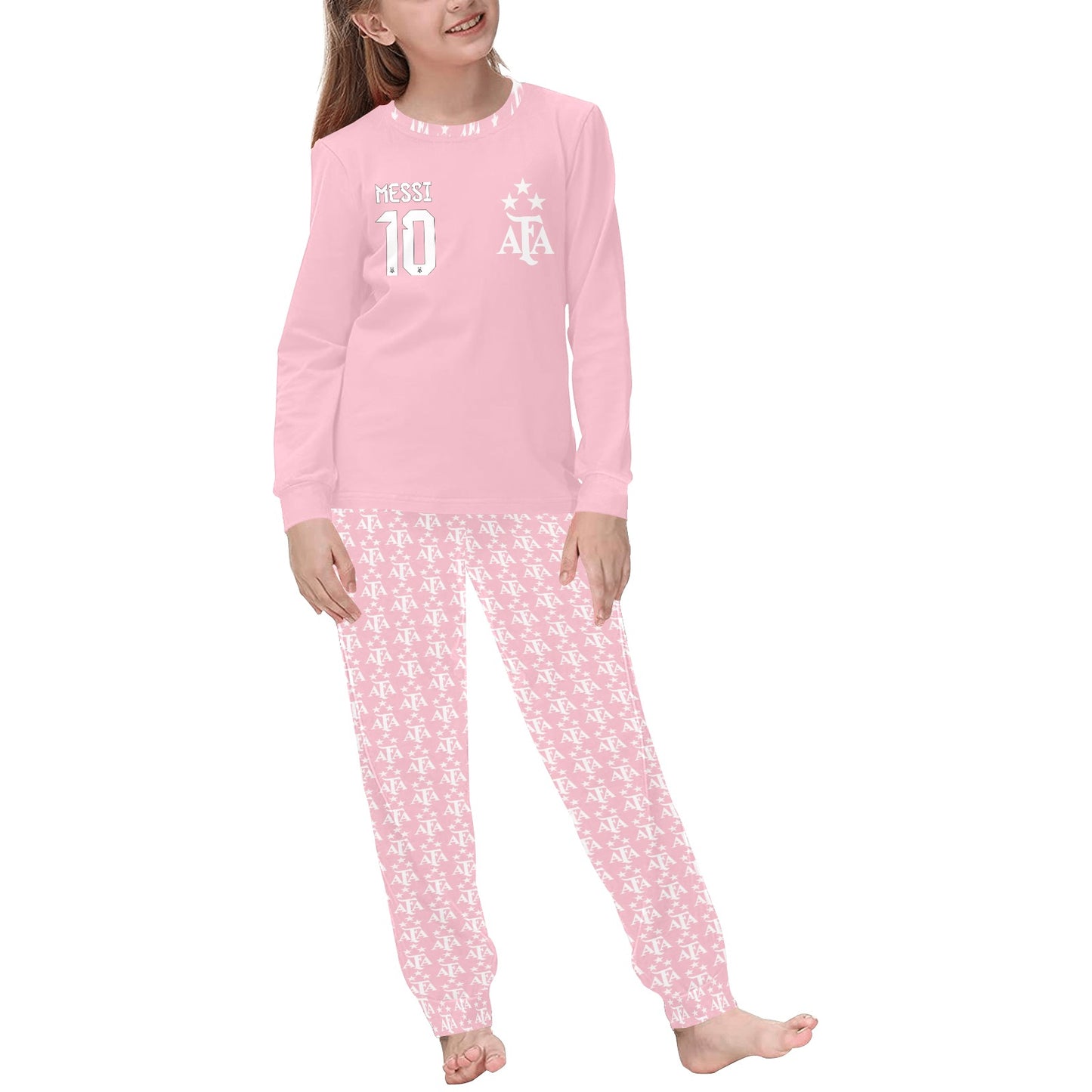 🎄CHRISTMAS Soccer Pajamas 🎄 Lionel Messi 10 🎄 Gender Neutral Kids Soccer Pajamas