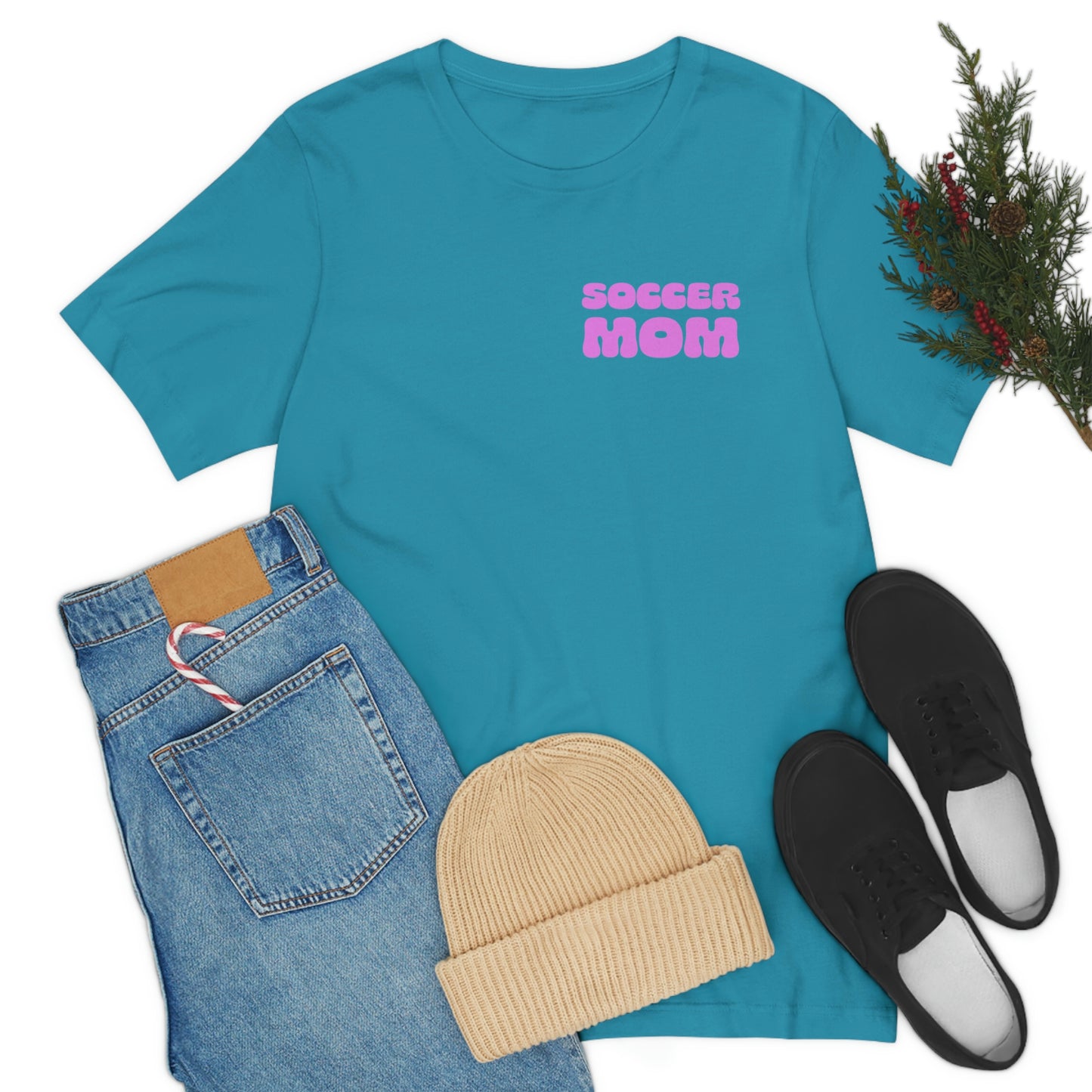 Soccer Mom Short Sleeve Tee • Mother Day gift • Soccer Mom gift