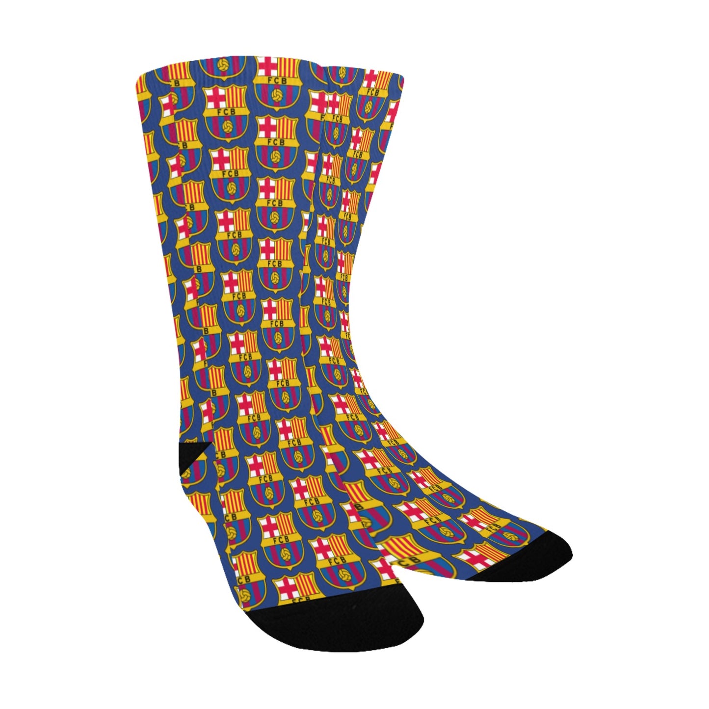 FCB • Soccer Socks • Barca Fan • FC Barcelona Gift Soccer Kid Gift