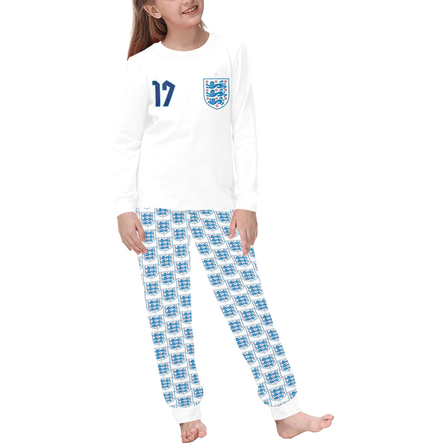 Bukayo Saka • Men's England National Team • Soccer Pajamas • FIFA World Cup Edition