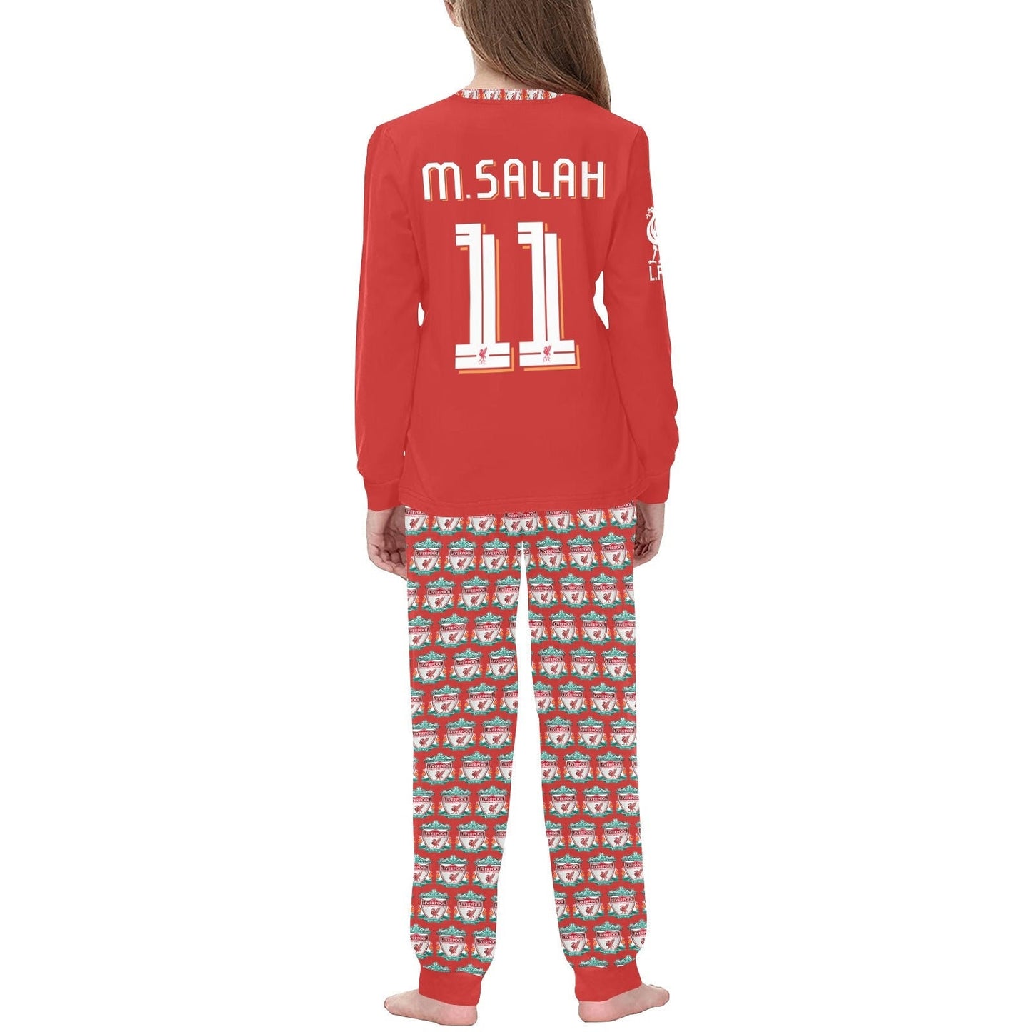 Liverpool • Mo Salah 11 • Kids Soccer Pajamas • Champions League Jersey • LFC Kids Birthday • Youth Soccer Player