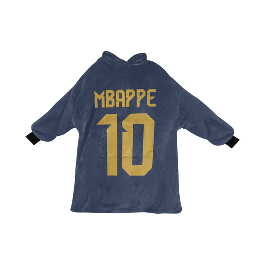 Mbape France #10 • Kids Hooded Blanket • Mbappe Soccer Kid Gift