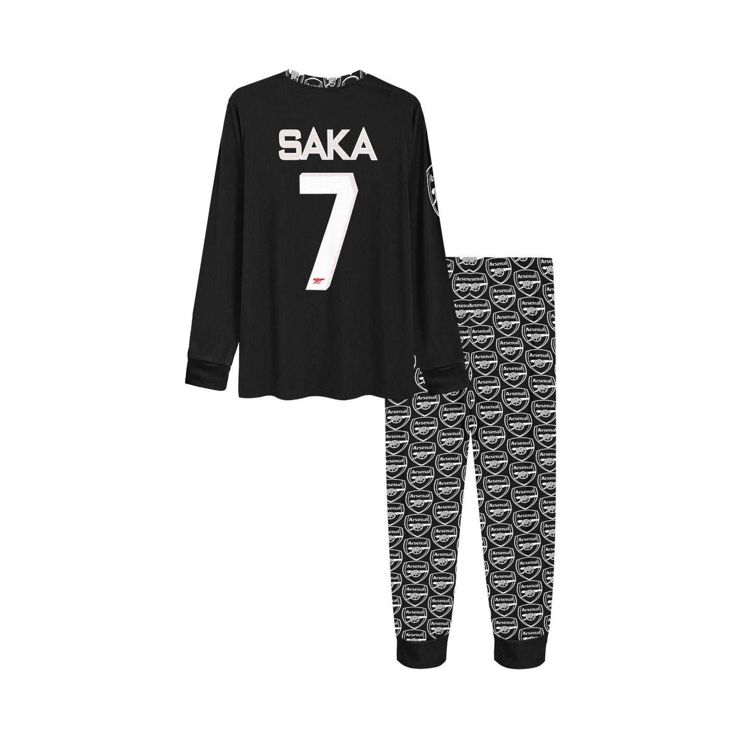 Bukayo Saka 7 •  Kids Soccer Pajamas  •  Arsenal Gift for Kids • Premier League Jersey