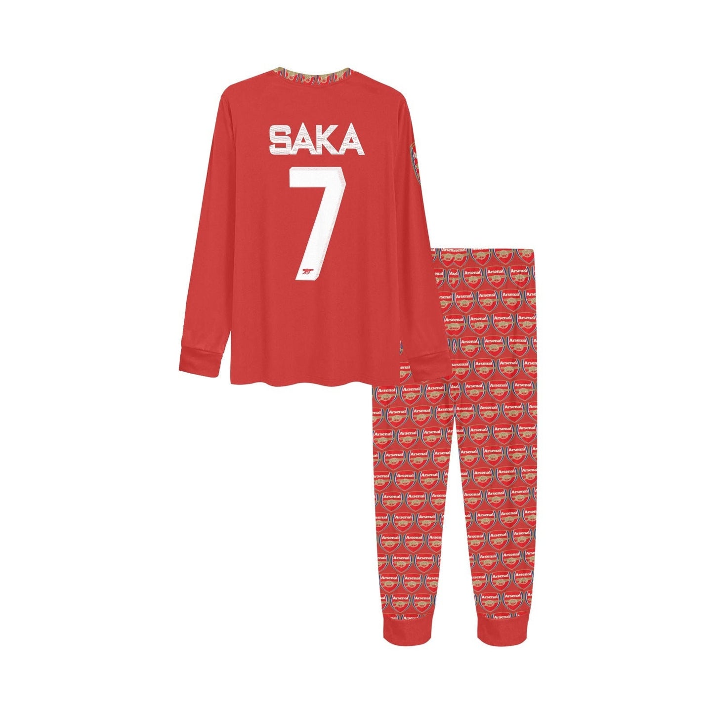 Bukayo Saka 7 • Arsenal Gift for Kids • Kids Soccer Pajamas • Premier League Soccer Jersey