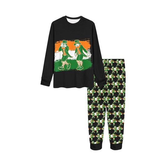 Leprechaun GRIDDY Pajamas • St. Patricks Day gift • kids pajamas • NFL Justin Jefferson • Christian Pulisic.