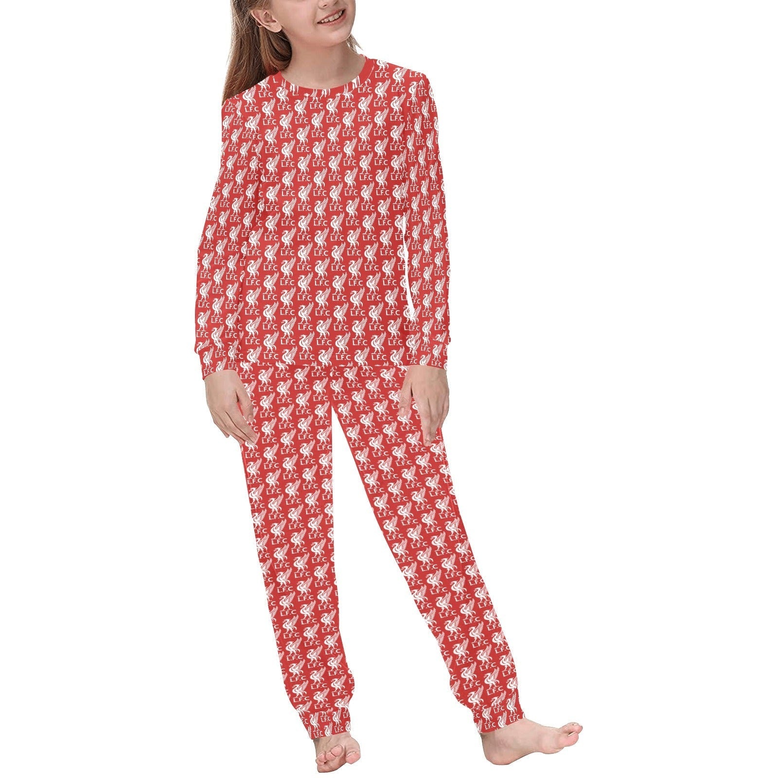 Soccer pajamas girl new arrivals