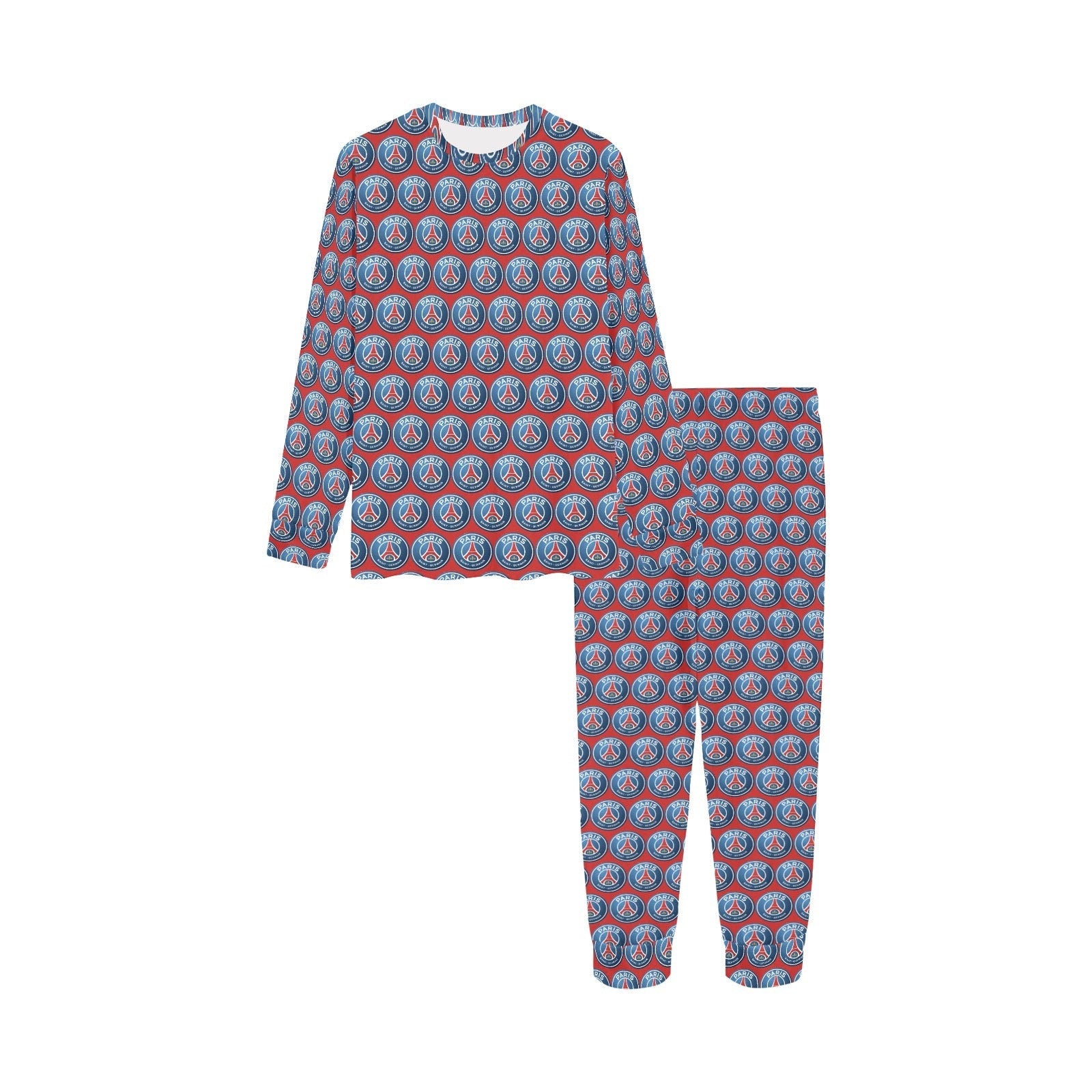 Red Paris Saint-Germain • Youth Soccer Pajama Set • Children's PSG Cha ...