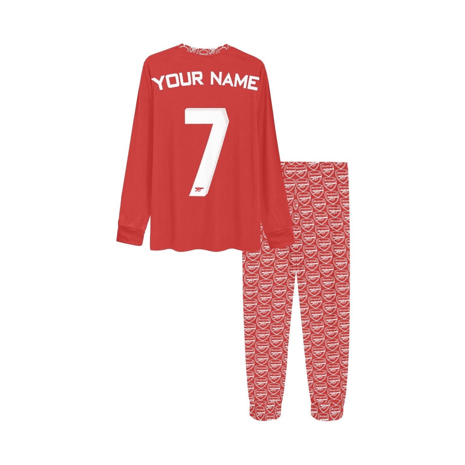 New England Patriots Sport Pajamas Set Custom Name Kid & Adult Christmas  Pajamas Set Family Gift